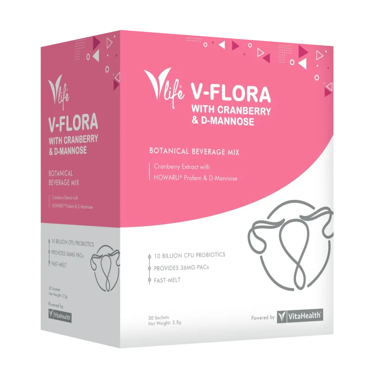Vlife-Vflora-Cranberry-with-Dmannose-Box-30s-perspective-2